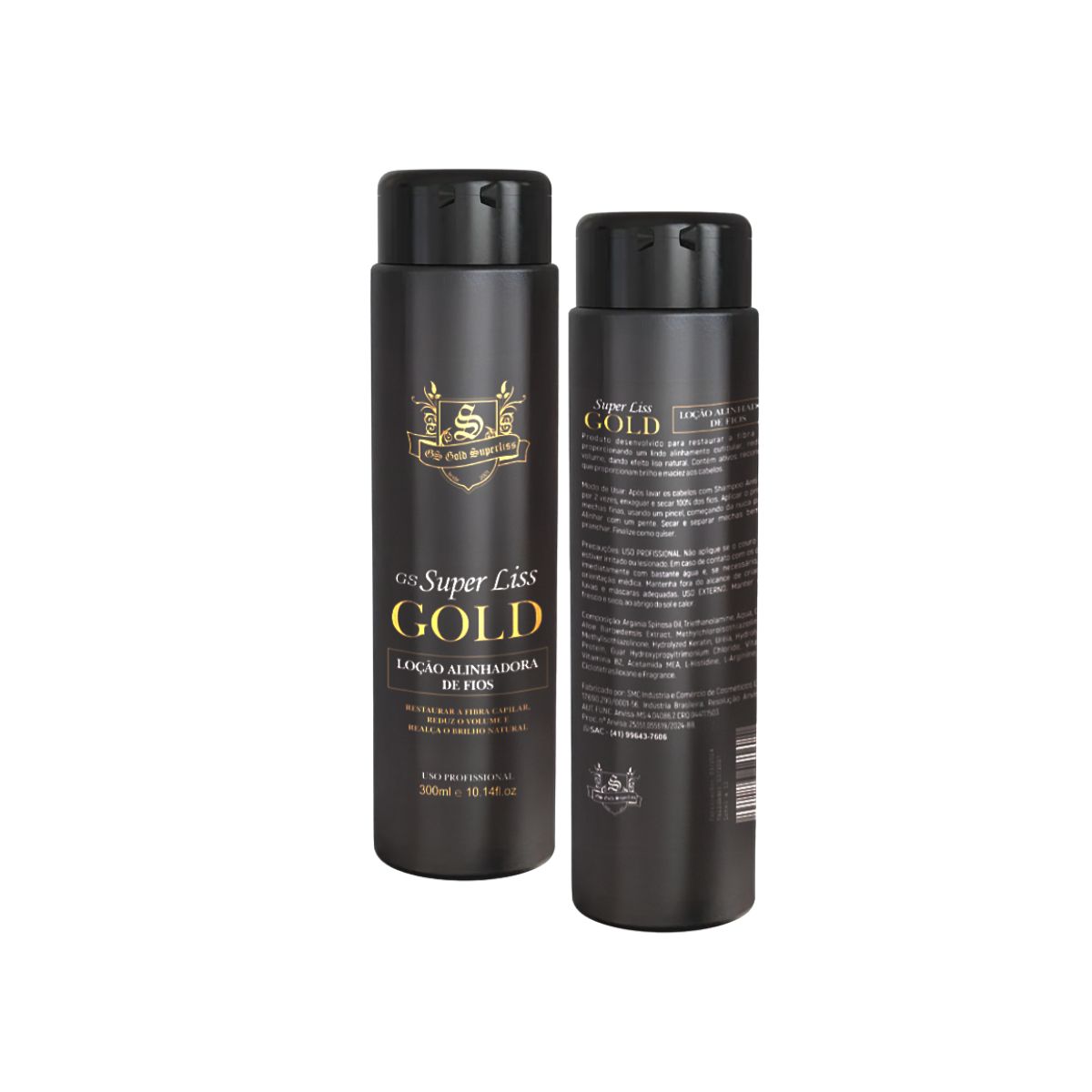 ESCOVA PROGRESSIVA SUPERLISS GOLD 300ML