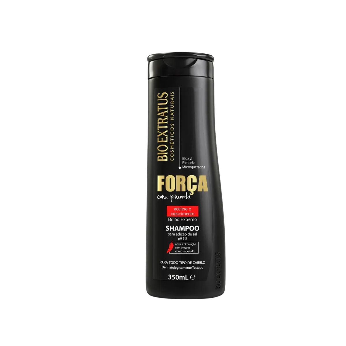 SHAMPOO FORÇA COM PIMENTA BIO EXTRATUS 350ML
