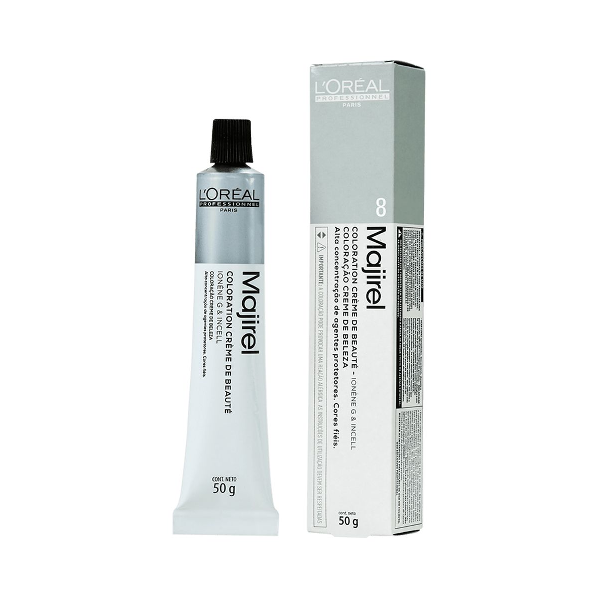 COLORAÇÃO MAJIREL 8 LOURO CLARO LOREAL PROFESSIONNEL 50G