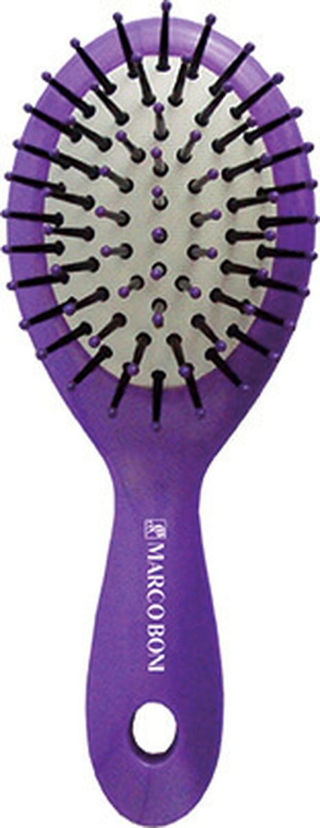 MINI ESCOVA DE CABELO REDONDA PARA BOLSA MARCO BONI 7920BW