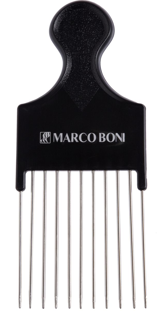 PENTE AFRO COM DENTES DE METAL MARCO BONI 1219