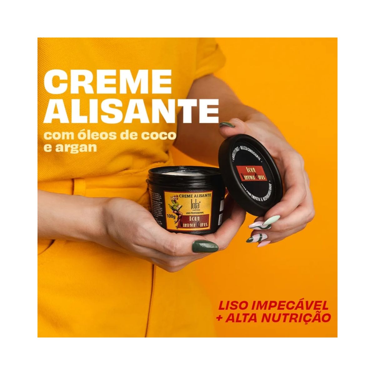 CREME ALISANTE VINTAGE GIRLS LOLA COSMETICS 100G