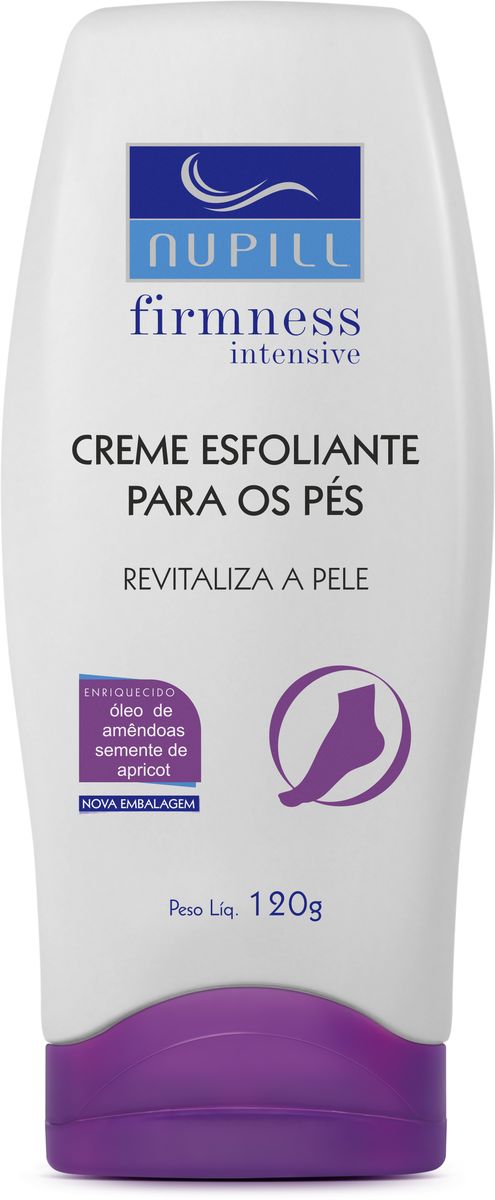 CREME ESFOLIANTE PARA OS PÉS FIRMNESS INTENSIVE NUPILL 120G