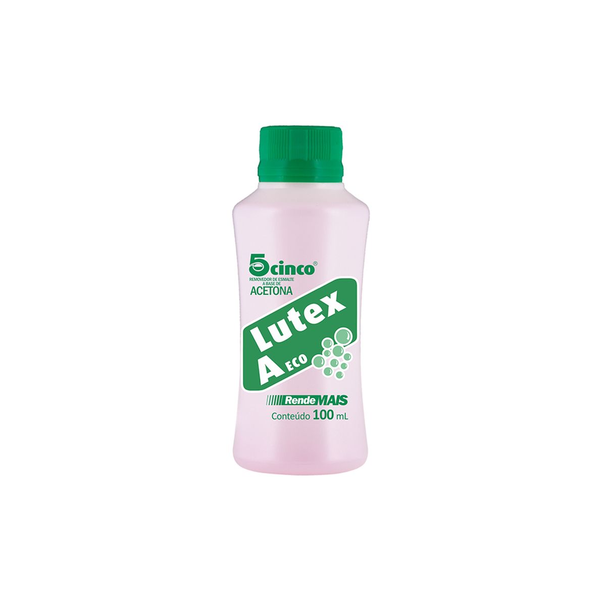 REMOVEDOR DE ESMALTE ACETONA LUTEX AP ECO CINCO 100ML