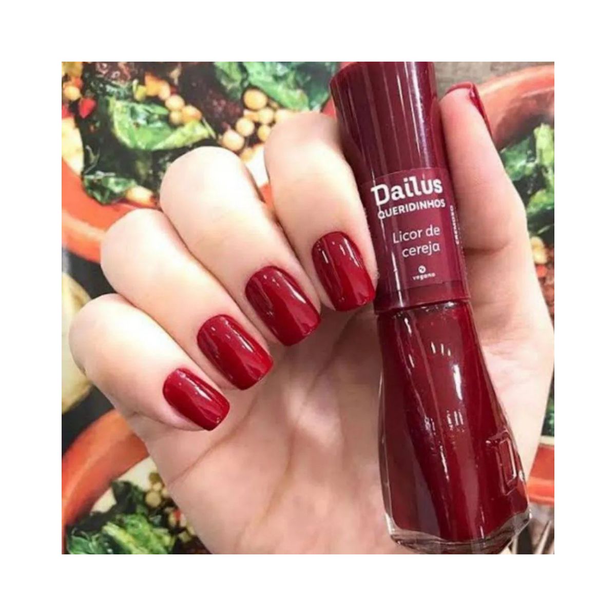 ESMALTE CREMOSO QUERIDINHOS LICOR DE CEREJA DAILUS 8ML