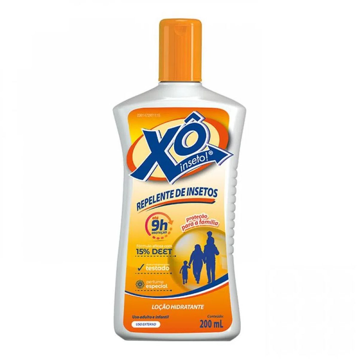 LOÇÂO HIDRATANTE REPELENTE XÔ INSETO FAMILY CIMED 200ML