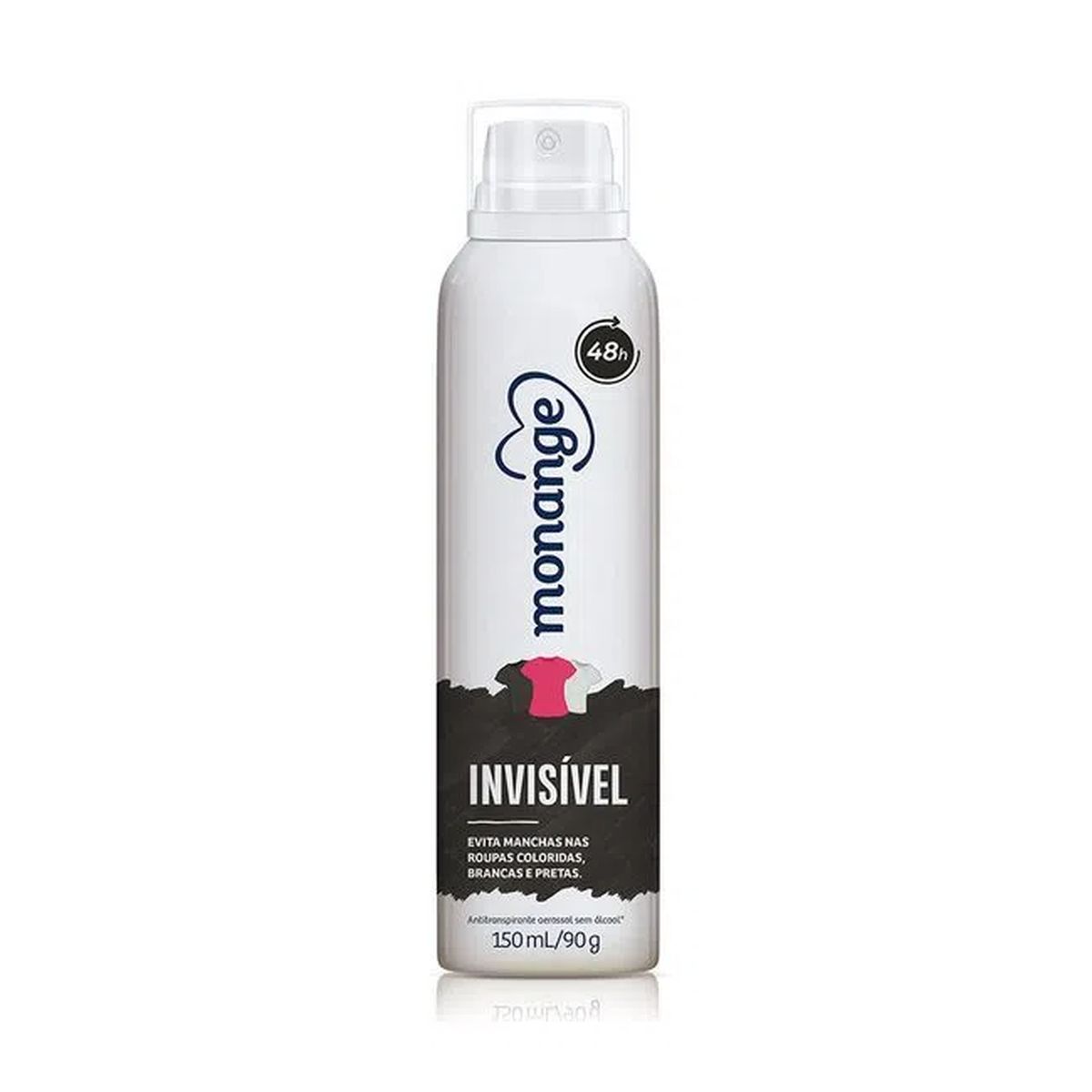 DESODORANTE AEROSOL MONANGE INVISÍVEL 150ML
