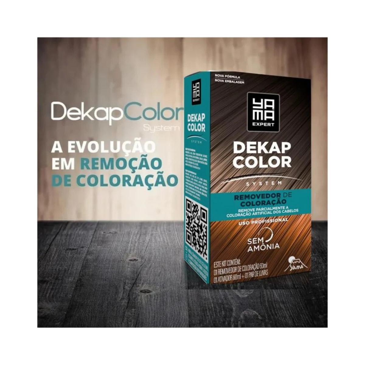REMOVEDOR DE COLORAÇÂO DEKAP COLOR YAMA 120ML