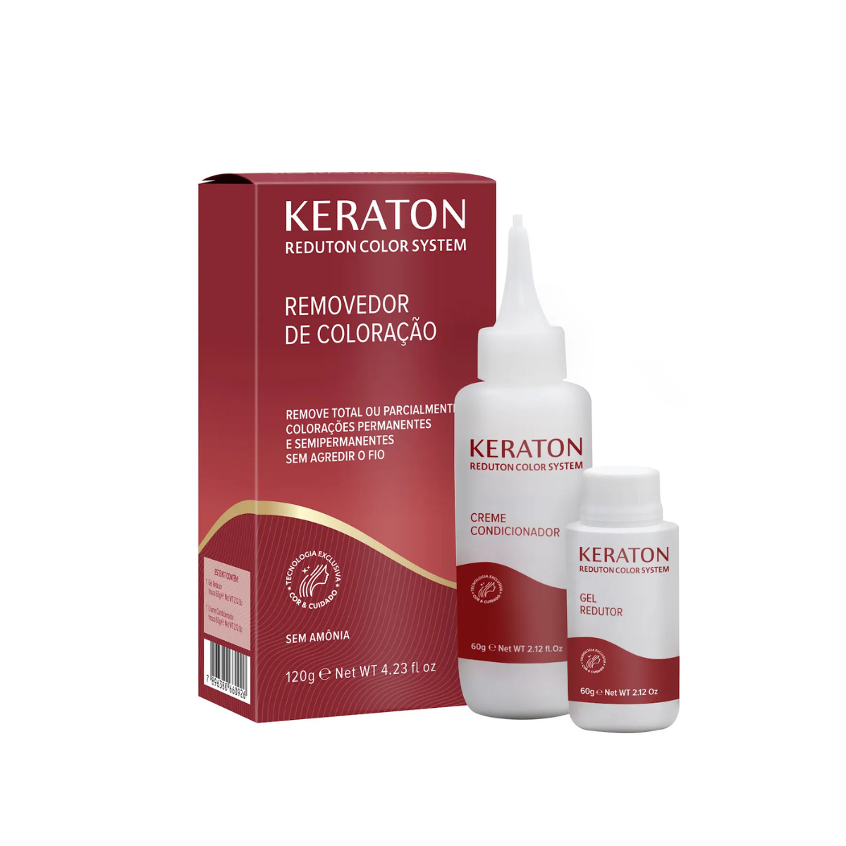 REMOVEDOR KERATON REDUTON COLOR SYSTEM KERT 120G