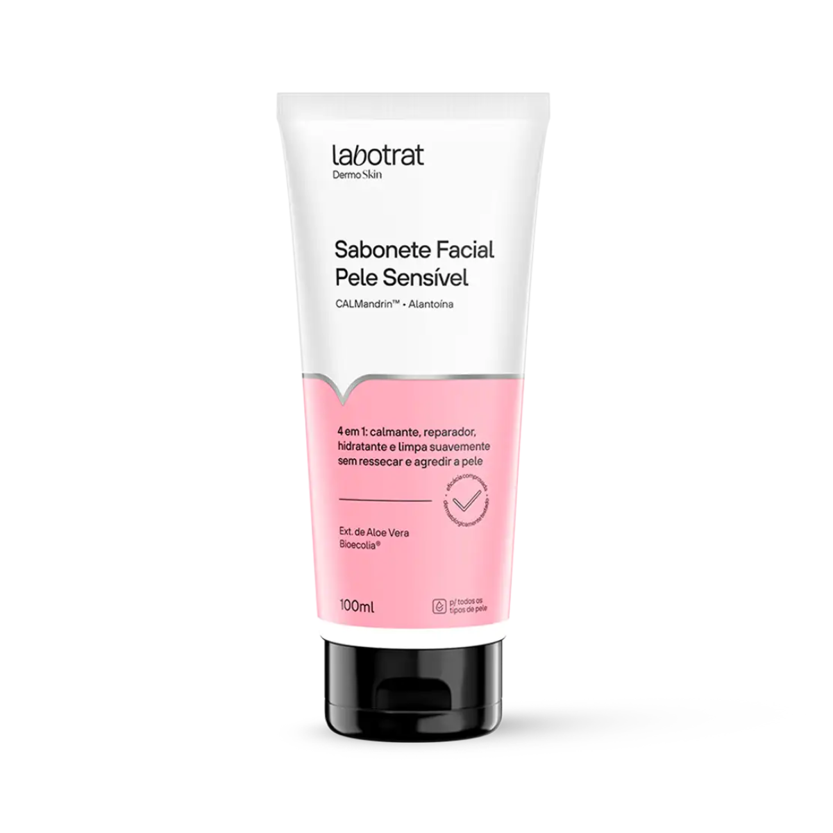 SABONETE FACIAL PELE SENSÍVEL DERMO SKIN LABOTRAT 100ML