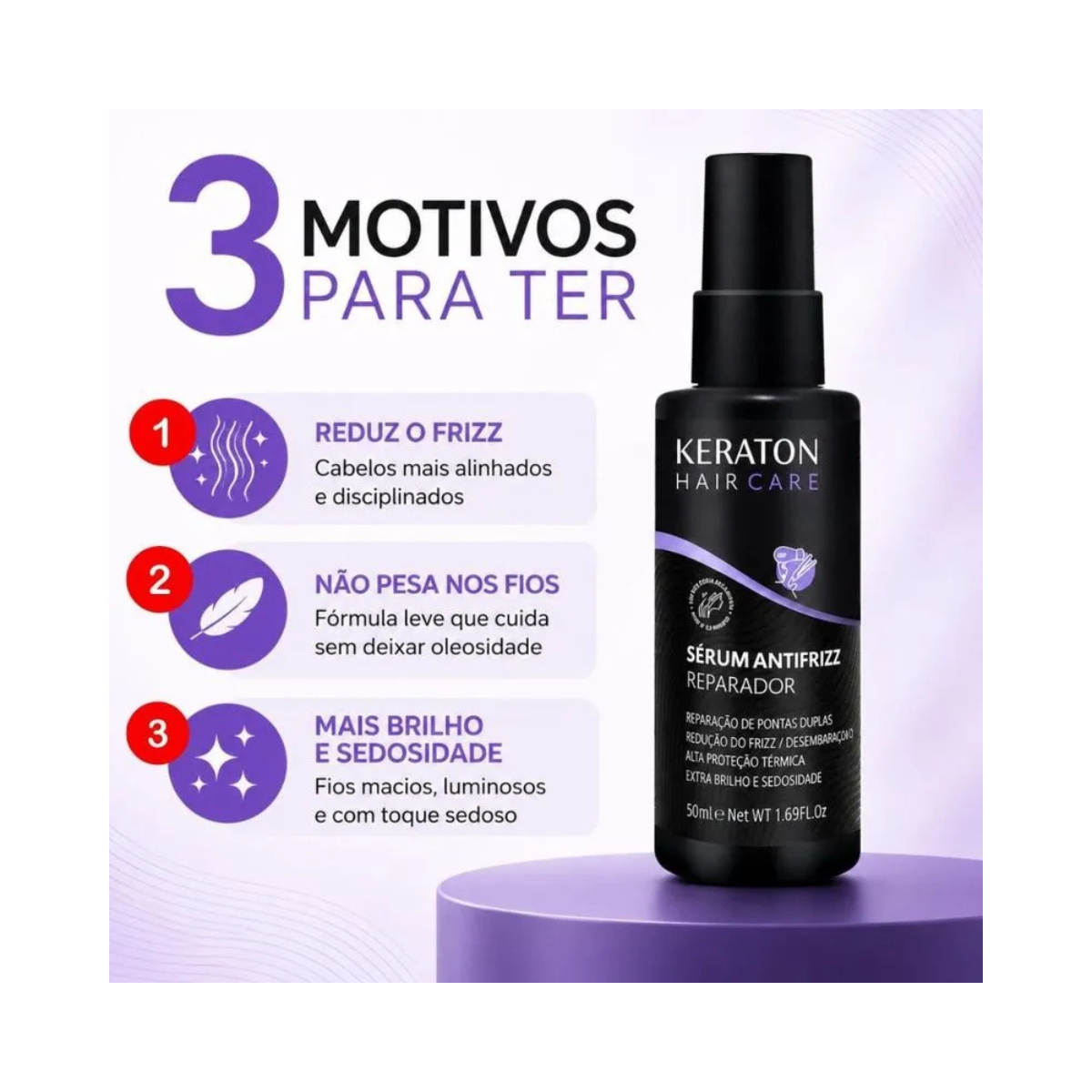 SÉRUM KERATON ANTIFRIZZ 50ML