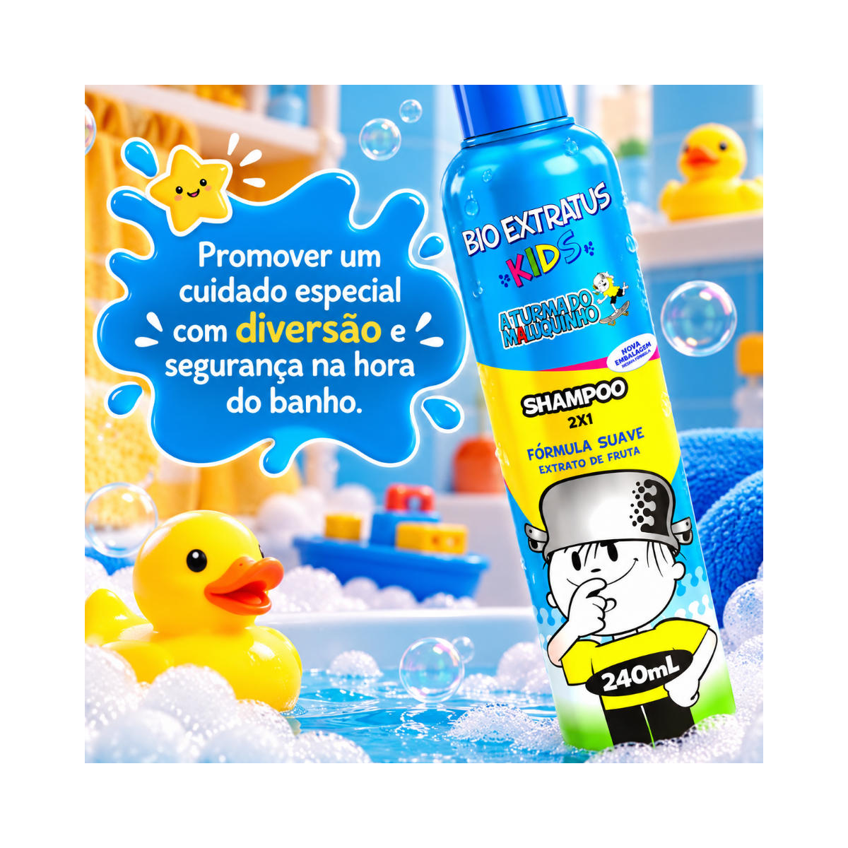 SHAMPOO 2X1 KIDS BIO EXTRATUS 240ML