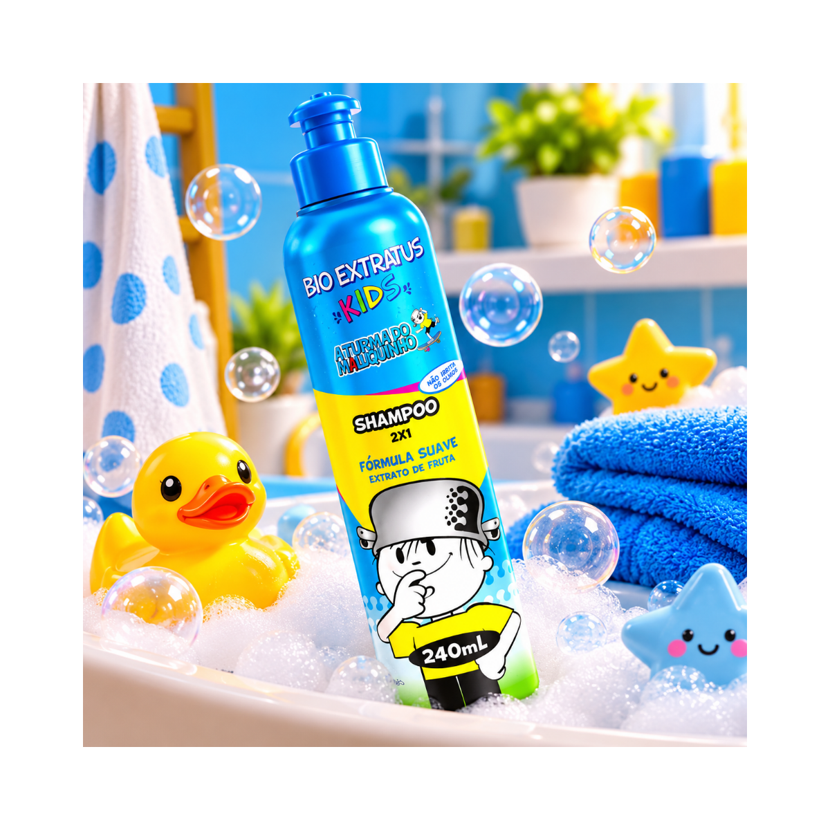 SHAMPOO 2X1 KIDS BIO EXTRATUS 240ML