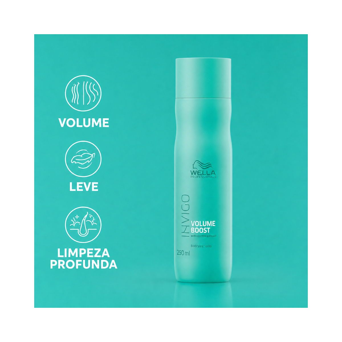 SHAMPOO BOOST VOLUME WELLA PROFISSIONALS 250ML