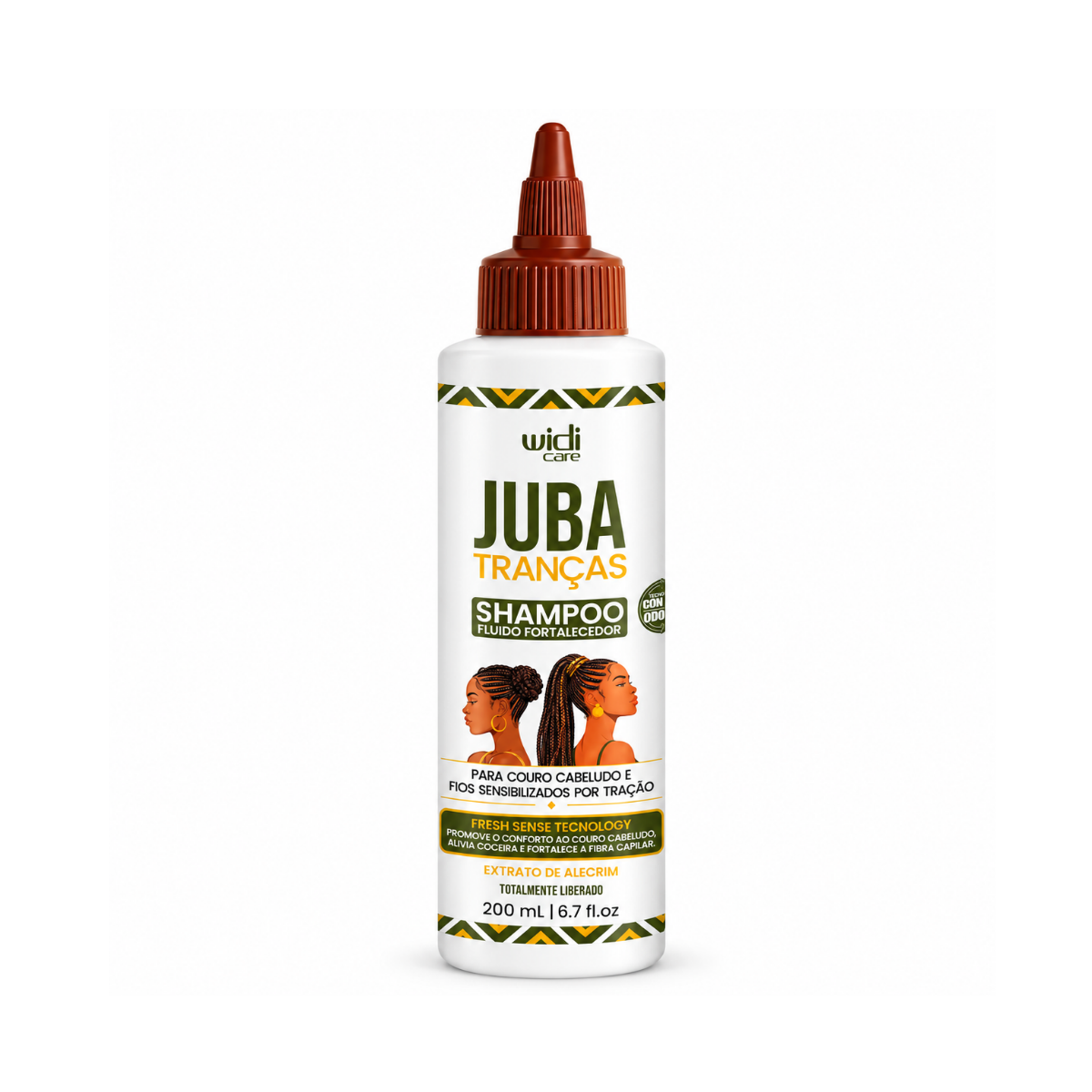SHAMPOO FLUIDO FORTALECEDOR JUBA TRANÇA WIDI CARE 200ML