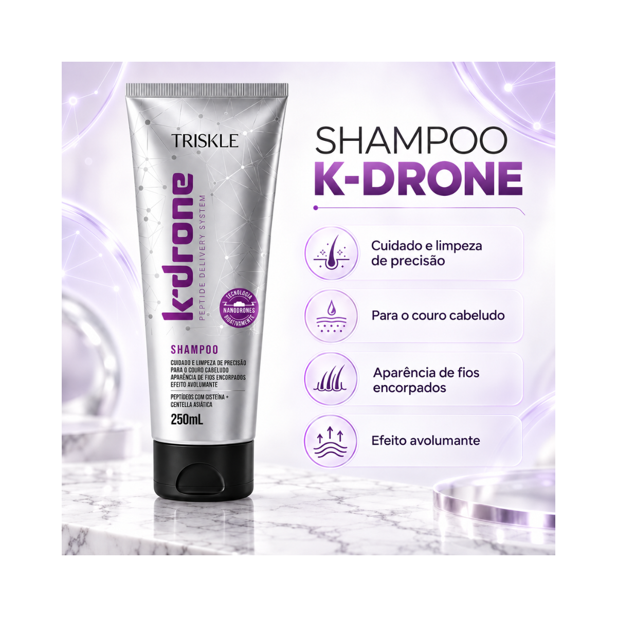 SHAMPOO K-DRONE TRISKLE 250ML
