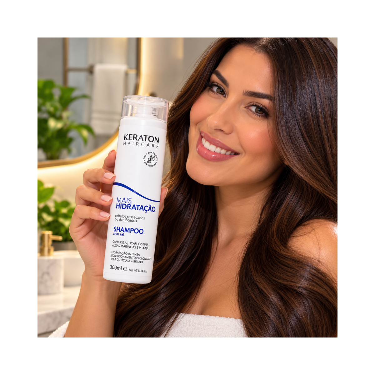 SHAMPOO KERATON MAIS NUTRIÇÃO KERT 300ML