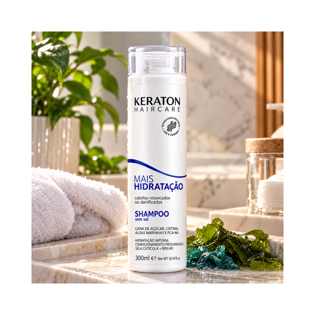SHAMPOO KERATON MAIS NUTRIÇÃO KERT 300ML