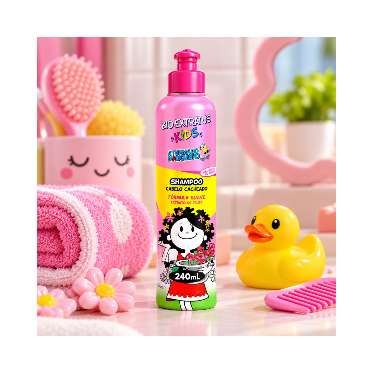SHAMPOO KIDS CABELO CACHEADO BIO EXTRATUS 240ML