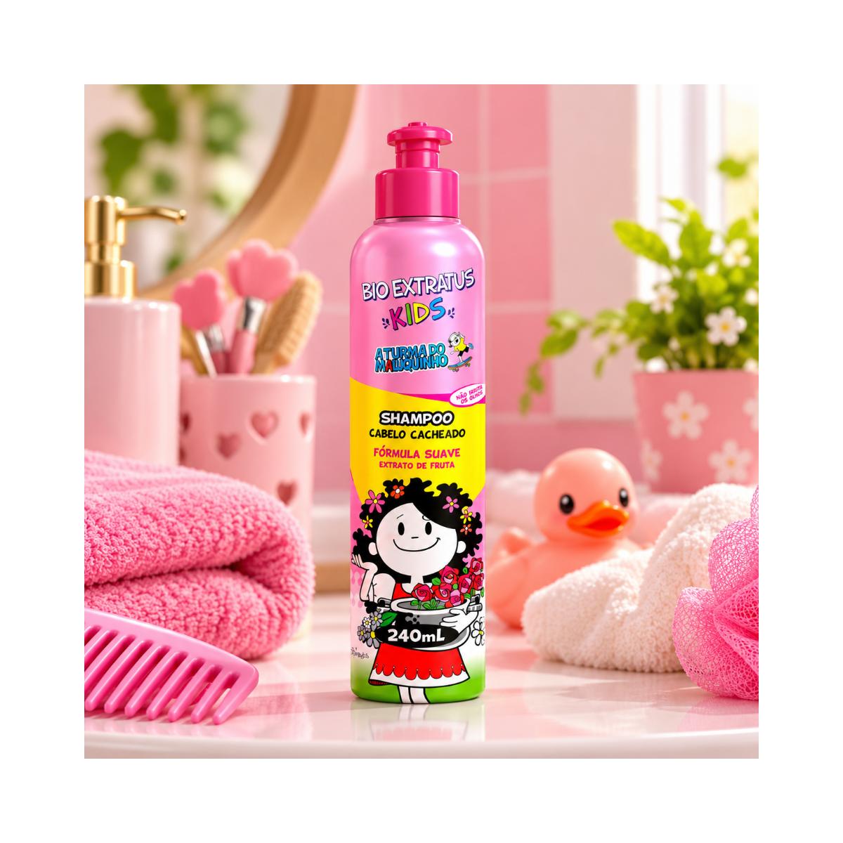 SHAMPOO KIDS CABELO CACHEADO BIO EXTRATUS 240ML