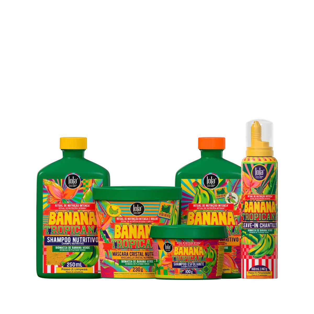 SHAMPOO NUTRITIVO BANANA TROPICANA LOLA COSMETICS 250ML
