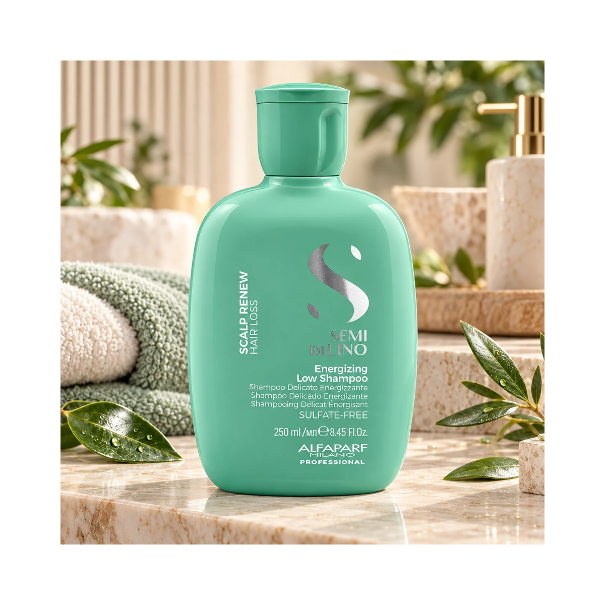 SHAMPOO REVITALIZANTE SEMI DI LINO RENEW ENERGIZING ALFAPARF 250ML