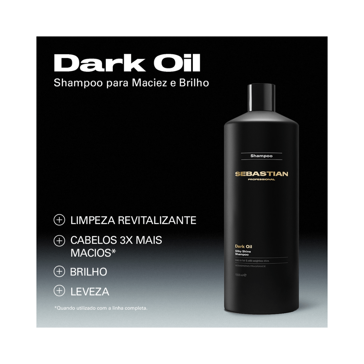 SHAMPOO WELLA SEBASTIAN DARK OIL 1000ML