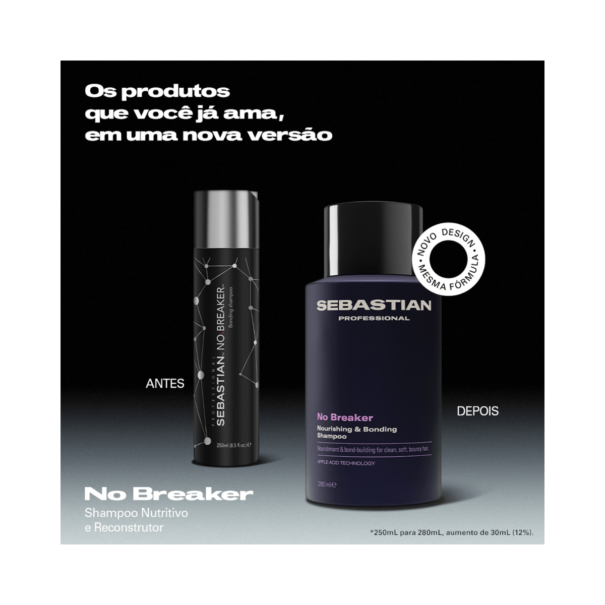 SHAMPOO SEBASTIAN PROFESSIONAL NO BREAKER 280ML