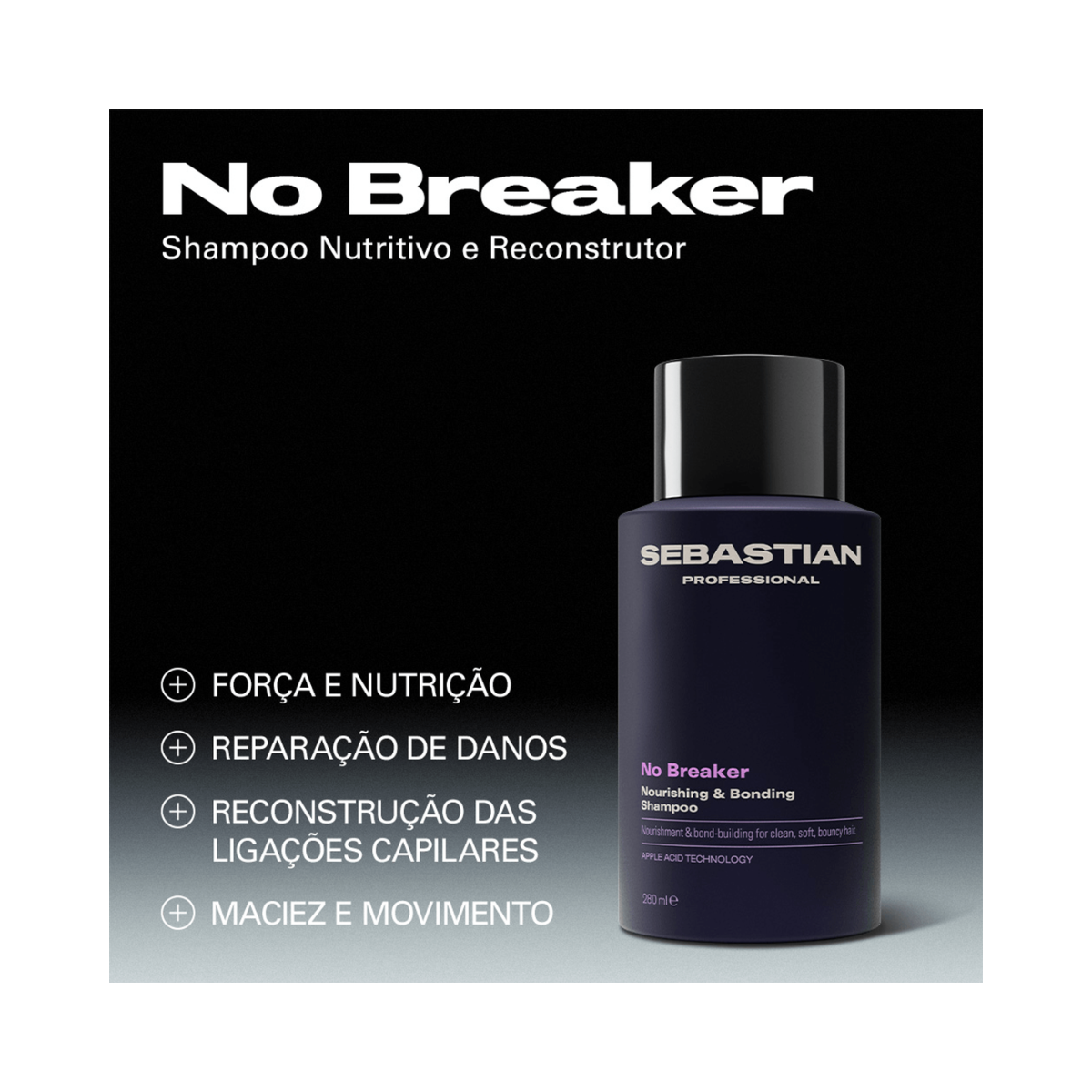 SHAMPOO SEBASTIAN PROFESSIONAL NO BREAKER 280ML