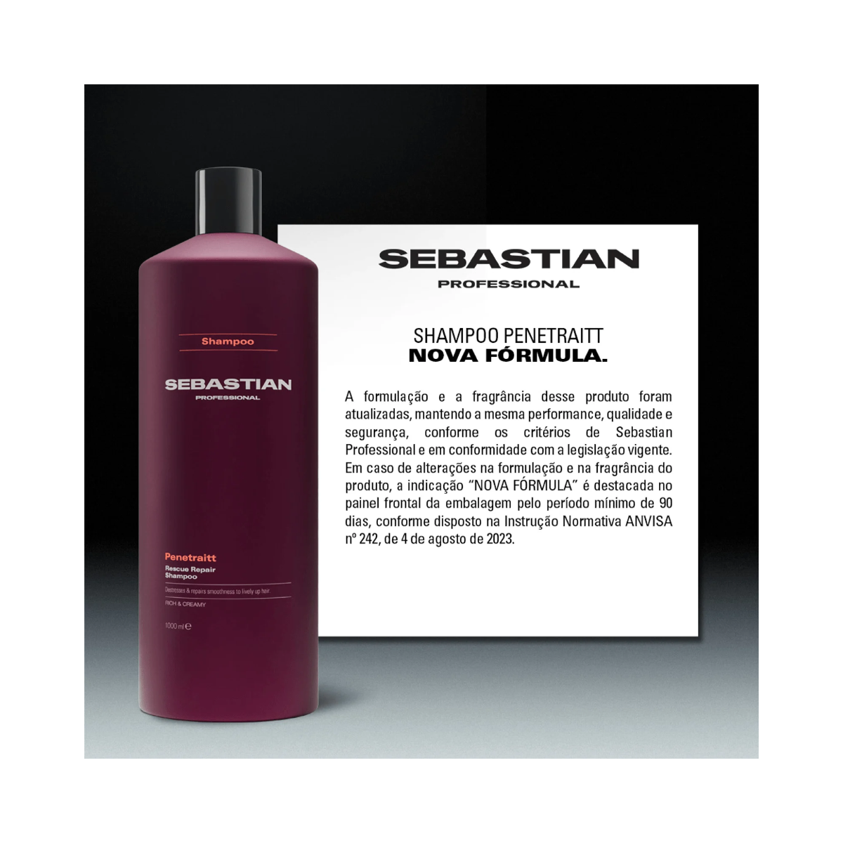 SHAMPOO WELLA SEBASTIAN PENETRAITT MULTILANG 1L