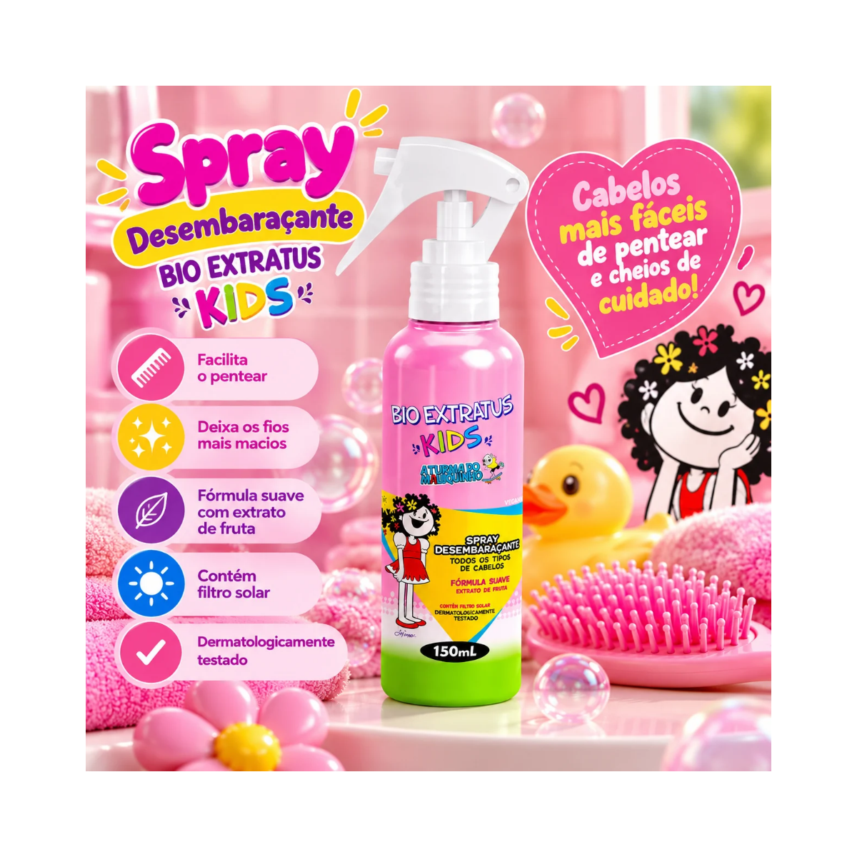 SPRAY DESEMBARAÇANTE KIDS BIO EXTRATUS 150ML