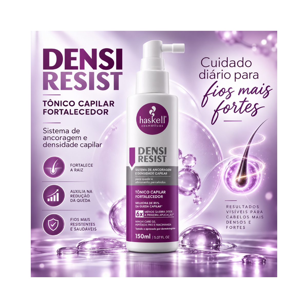 TÔNICO DENSI RESIST HASKELL 150ML