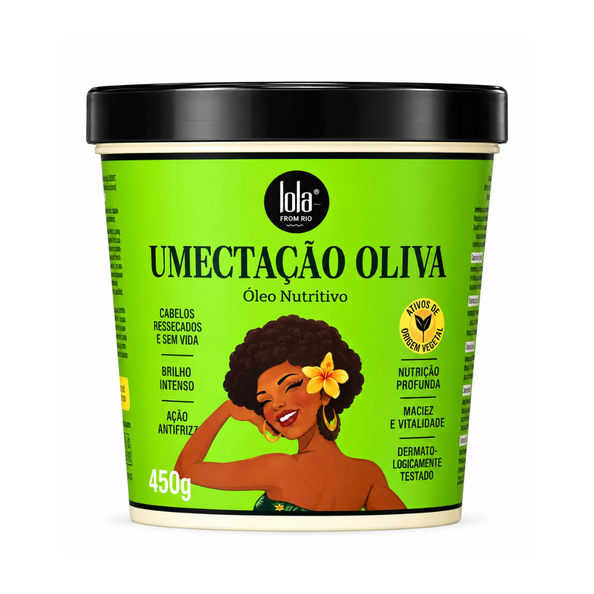 UMECTACAO OLIVA LOLA COSMETICS 450G